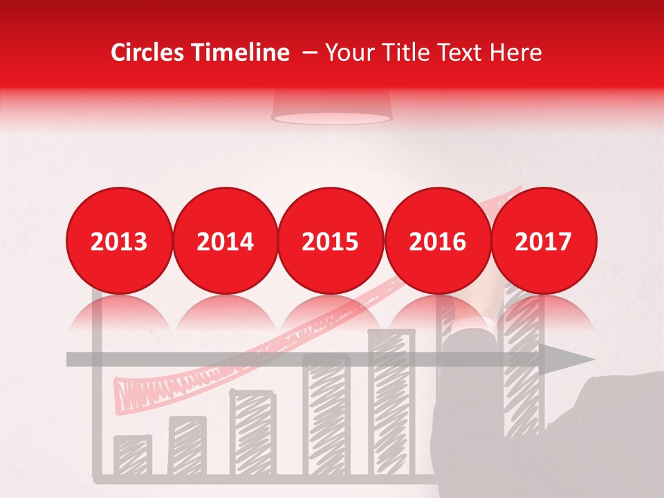 Drawing Male People PowerPoint Template