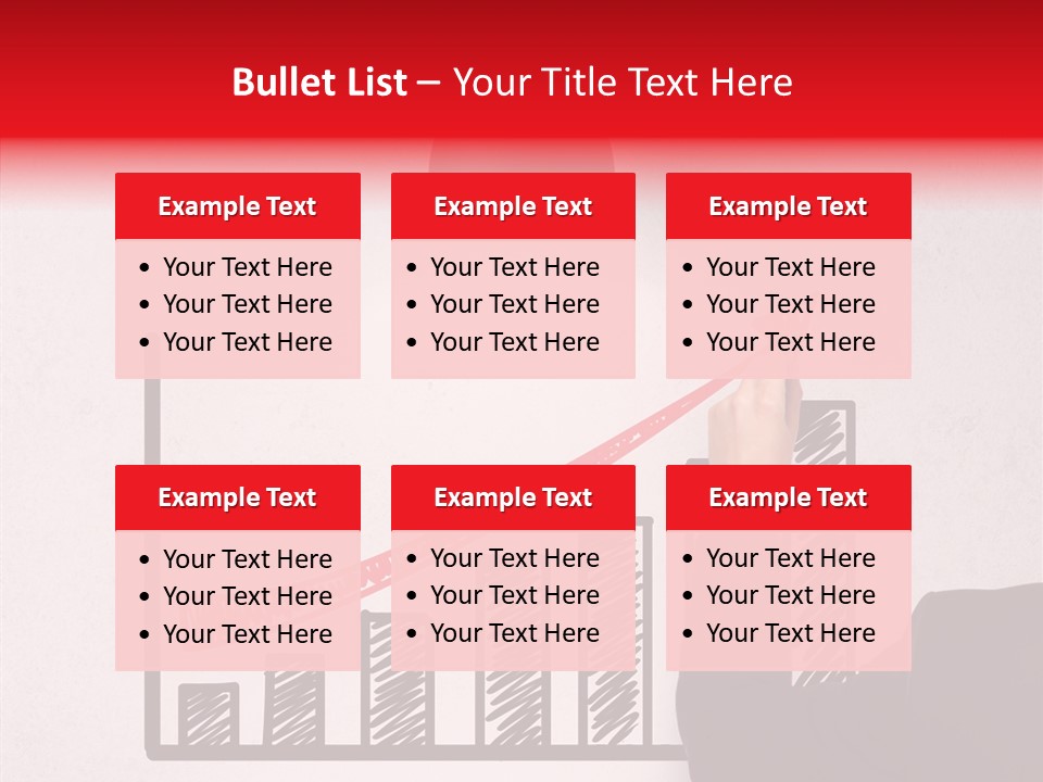 Drawing Male People PowerPoint Template
