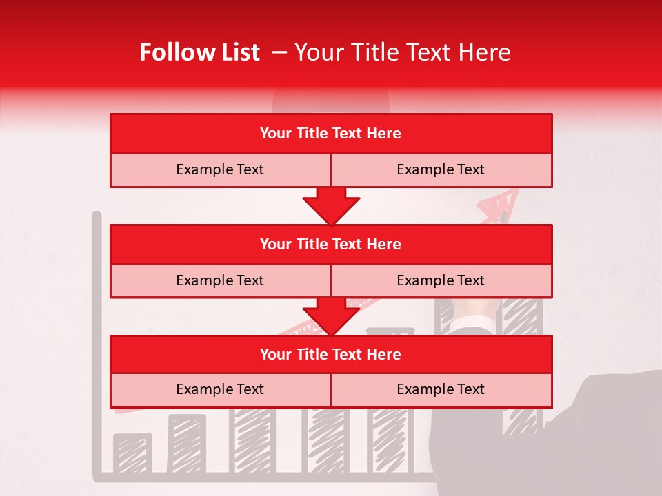 Drawing Male People PowerPoint Template