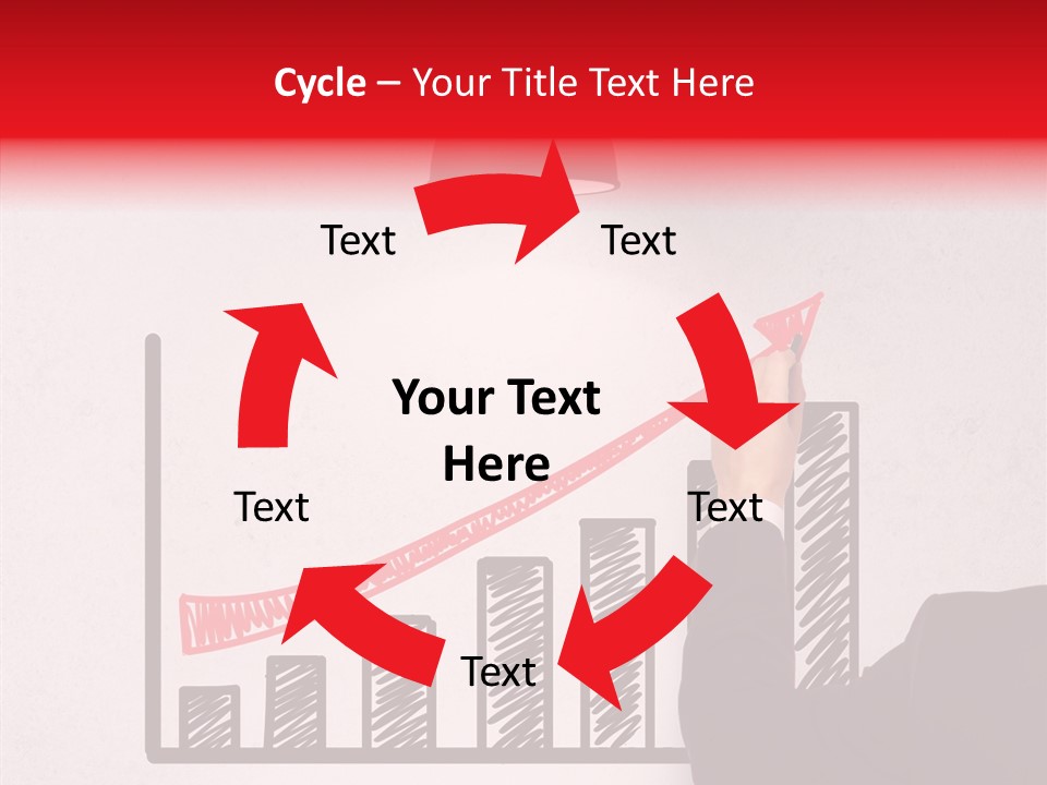 Drawing Male People PowerPoint Template