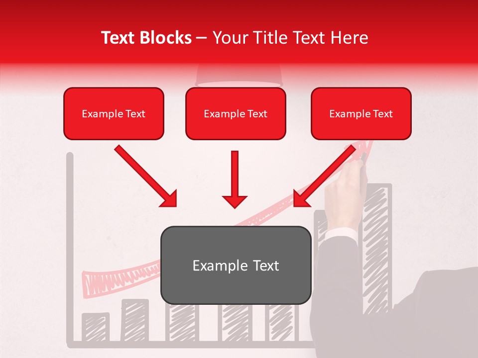 Drawing Male People PowerPoint Template