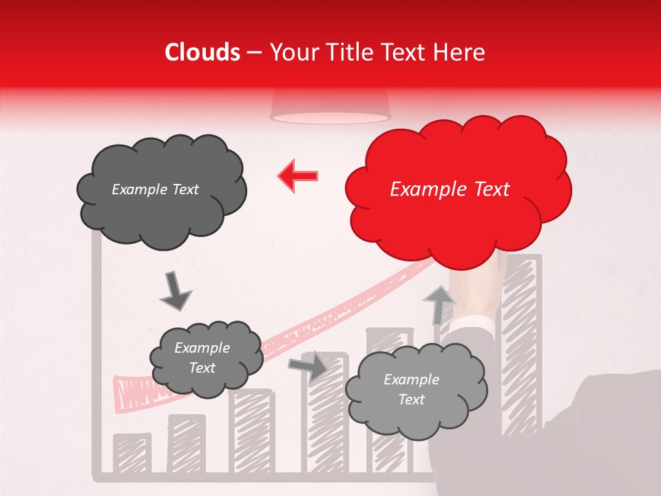 Drawing Male People PowerPoint Template