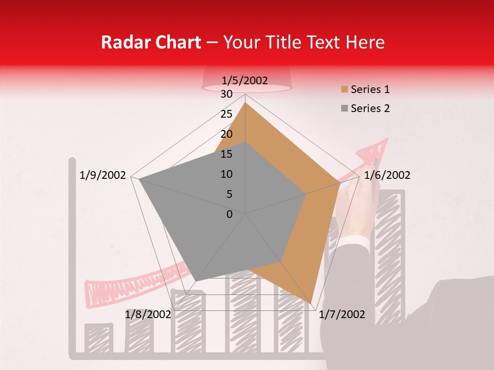 Drawing Male People PowerPoint Template