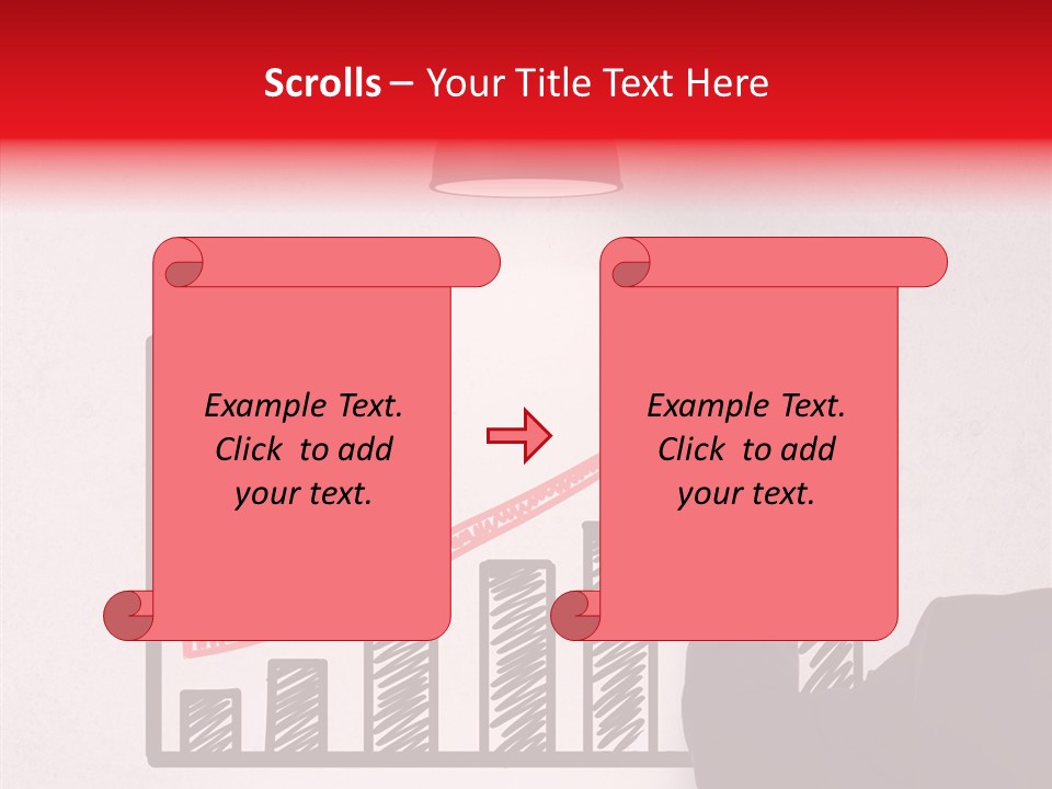 Drawing Male People PowerPoint Template