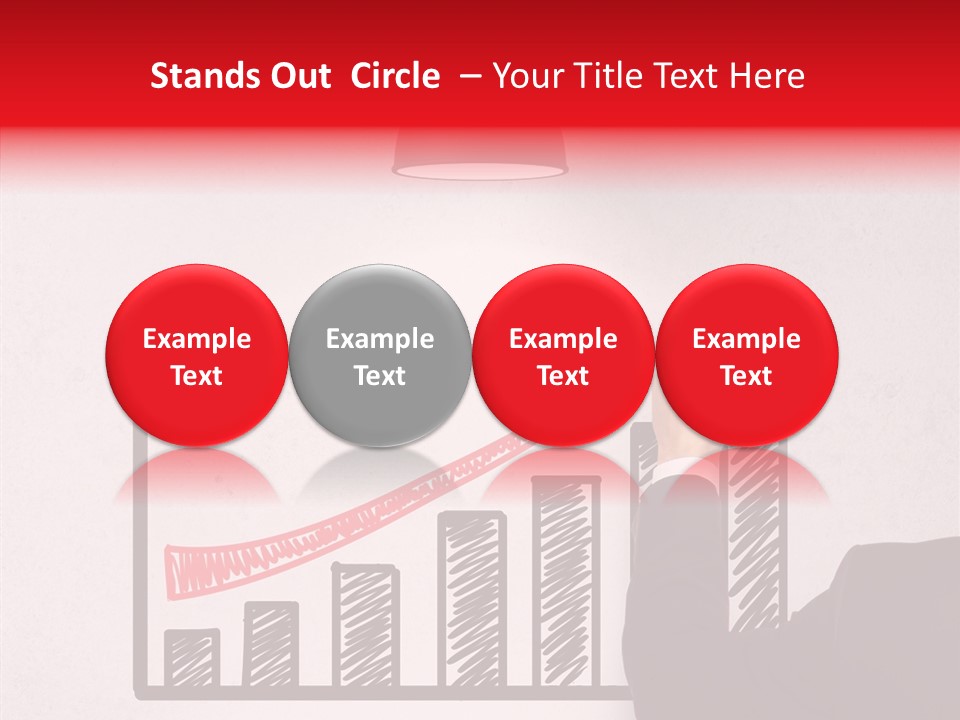 Drawing Male People PowerPoint Template