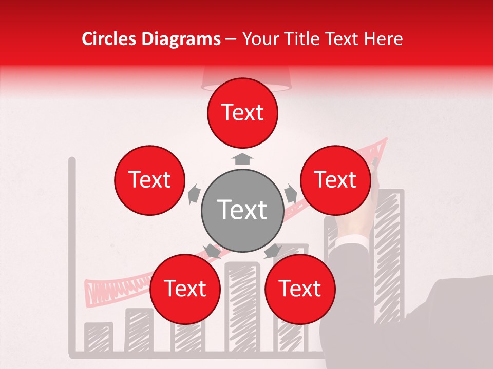 Drawing Male People PowerPoint Template