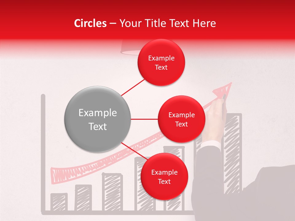 Drawing Male People PowerPoint Template