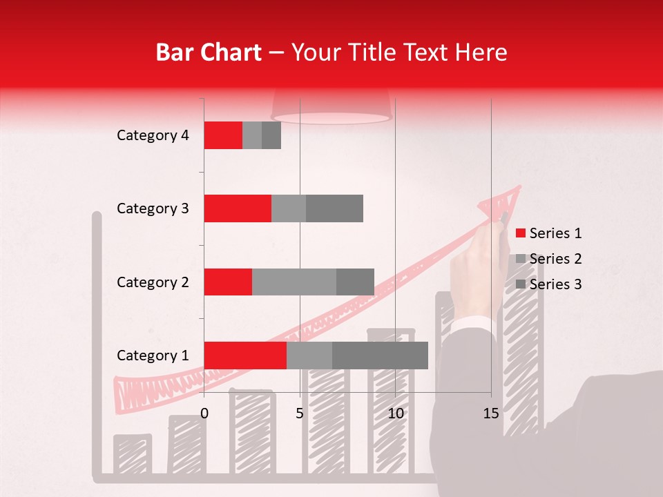 Drawing Male People PowerPoint Template
