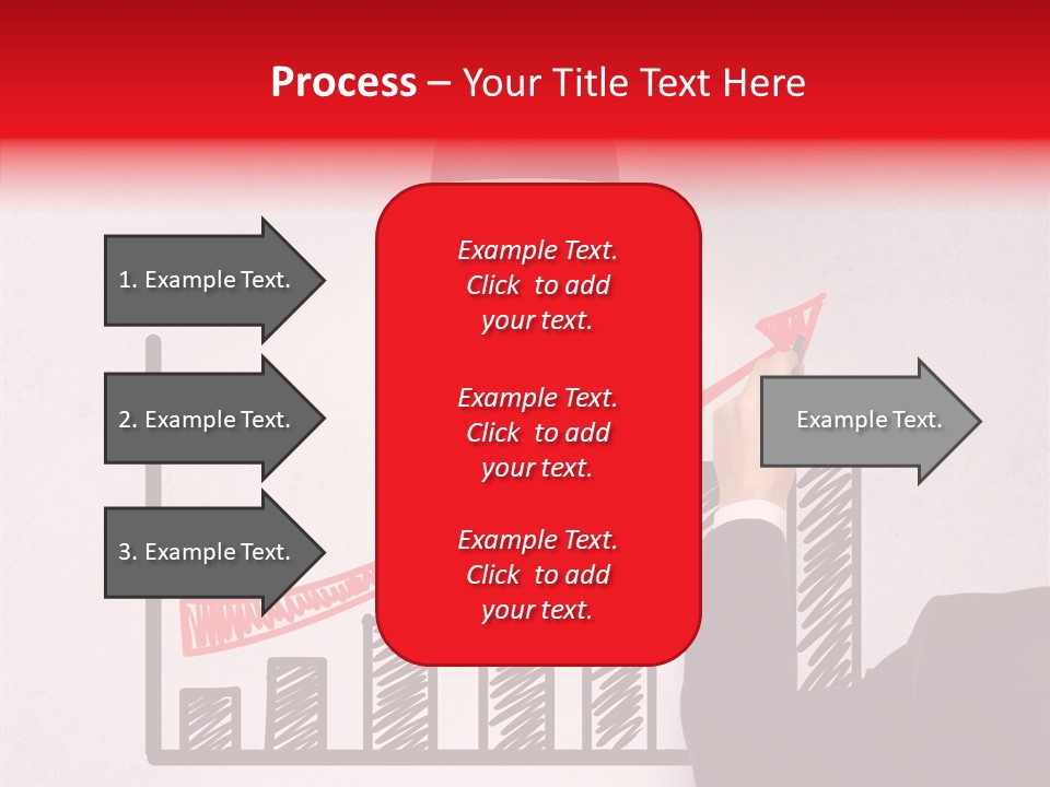 Drawing Male People PowerPoint Template