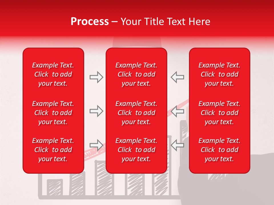 Drawing Male People PowerPoint Template
