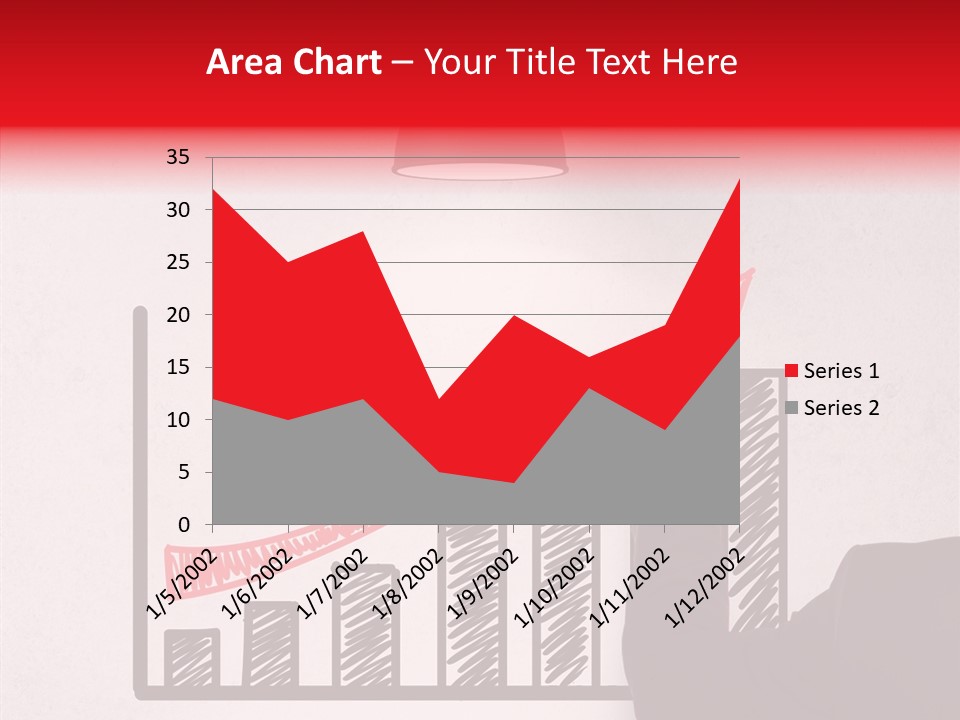Drawing Male People PowerPoint Template