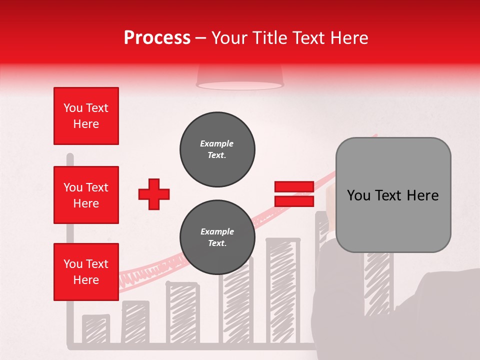 Drawing Male People PowerPoint Template
