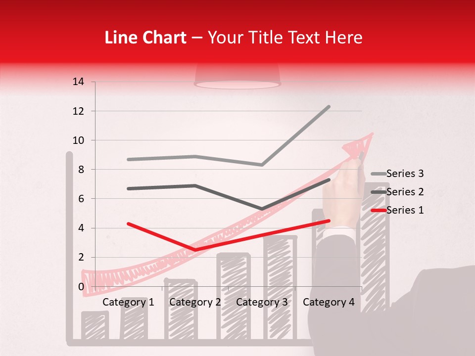 Drawing Male People PowerPoint Template