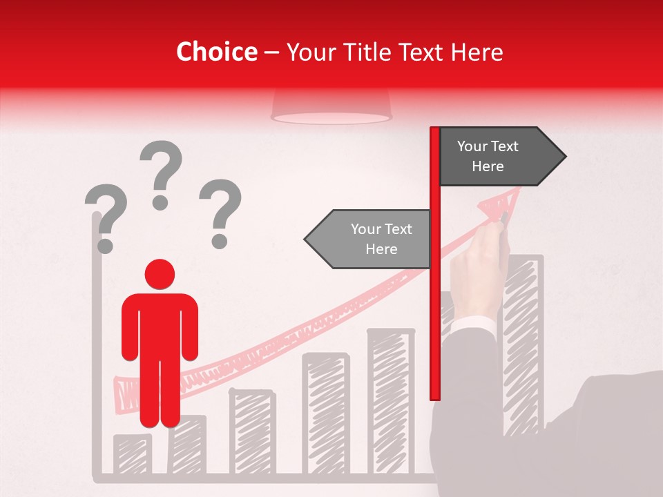 Drawing Male People PowerPoint Template