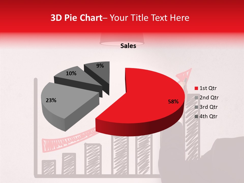 Drawing Male People PowerPoint Template