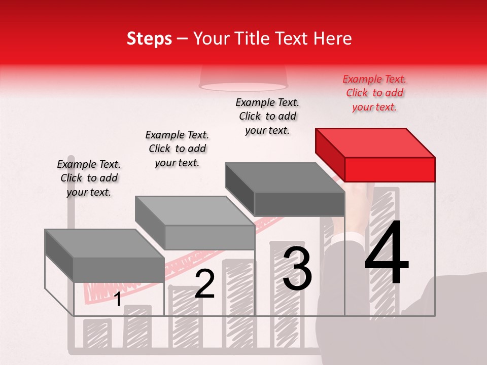 Drawing Male People PowerPoint Template