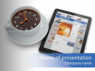 Visual Close Up Business PowerPoint Template