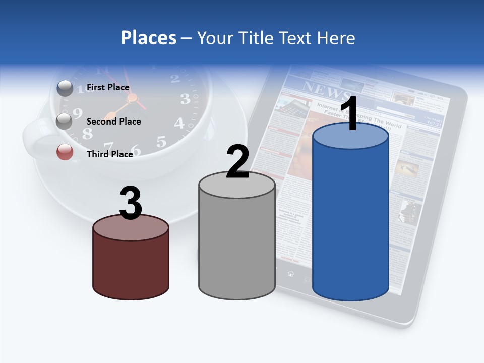 Visual Close Up Business PowerPoint Template