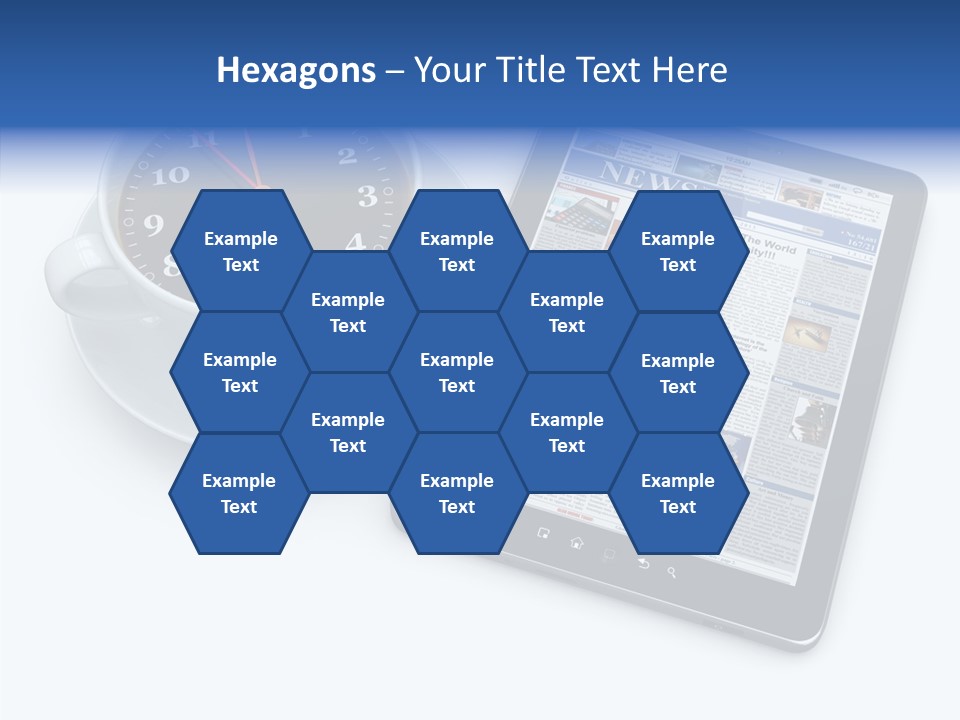 Visual Close Up Business PowerPoint Template