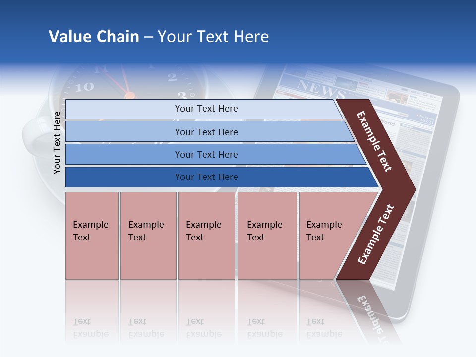 Visual Close Up Business PowerPoint Template