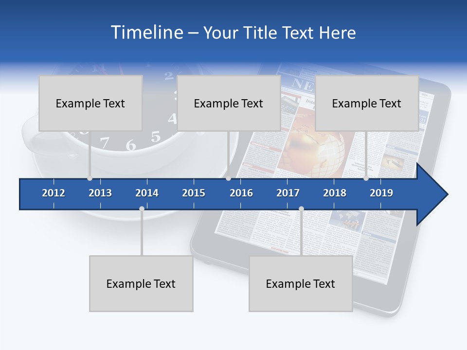 Visual Close Up Business PowerPoint Template