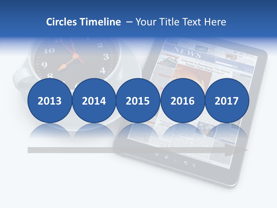 Visual Close Up Business PowerPoint Template