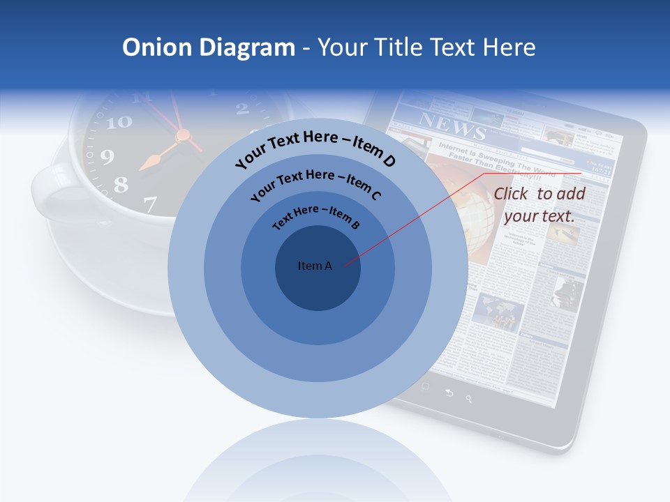Visual Close Up Business PowerPoint Template