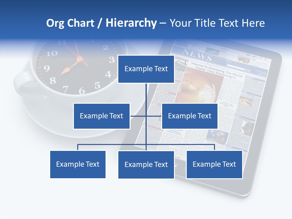 Visual Close Up Business PowerPoint Template