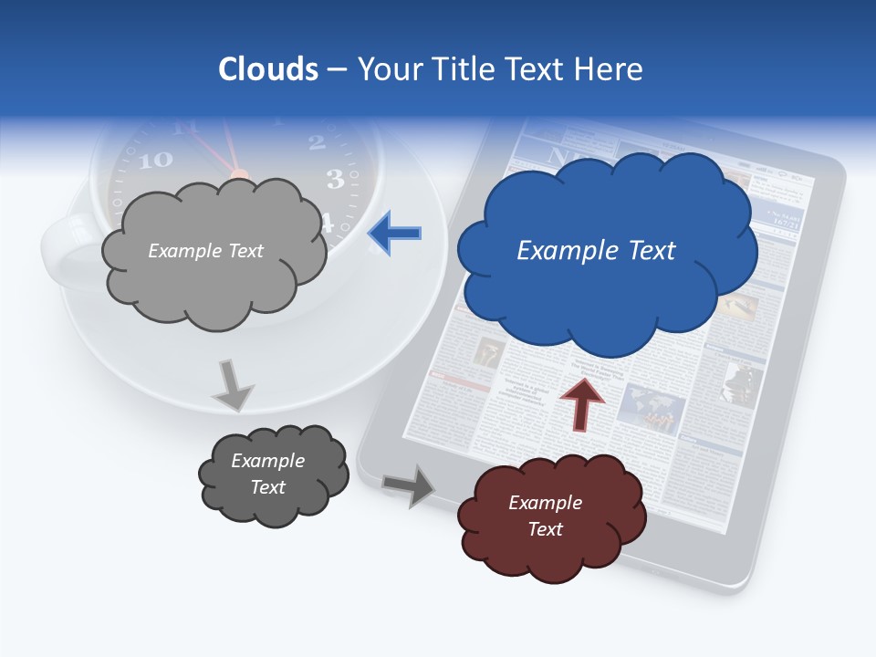 Visual Close Up Business PowerPoint Template