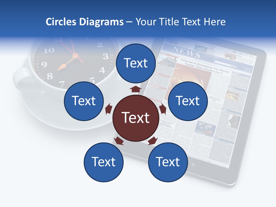 Visual Close Up Business PowerPoint Template