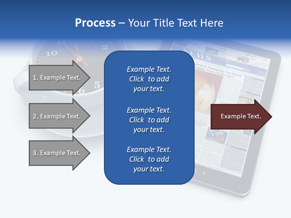 Visual Close Up Business PowerPoint Template