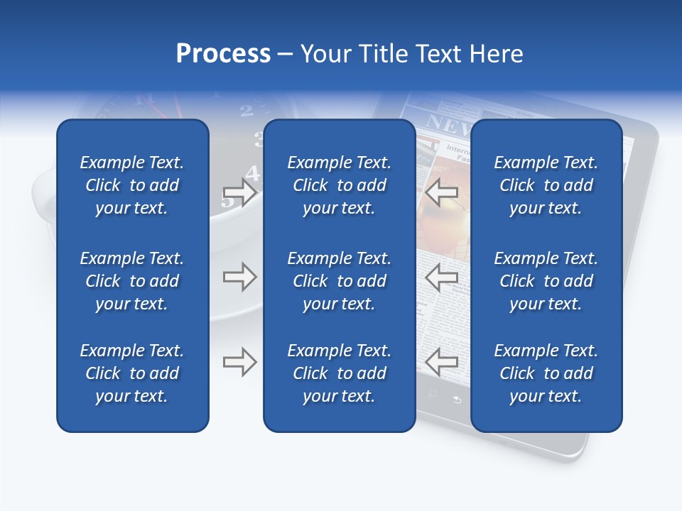 Visual Close Up Business PowerPoint Template