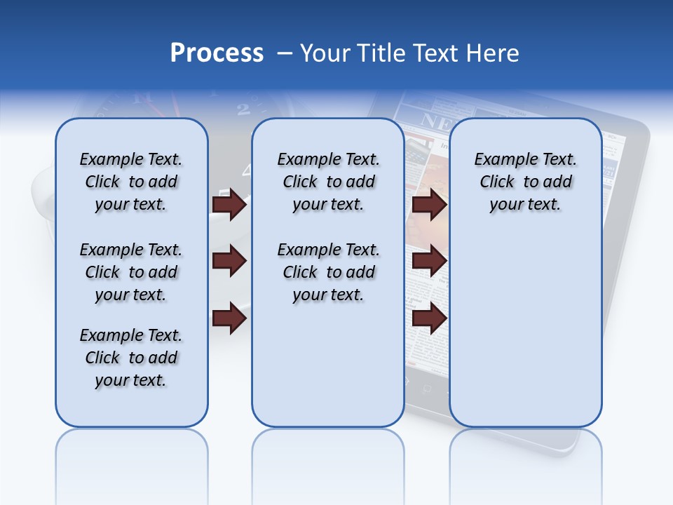 Visual Close Up Business PowerPoint Template