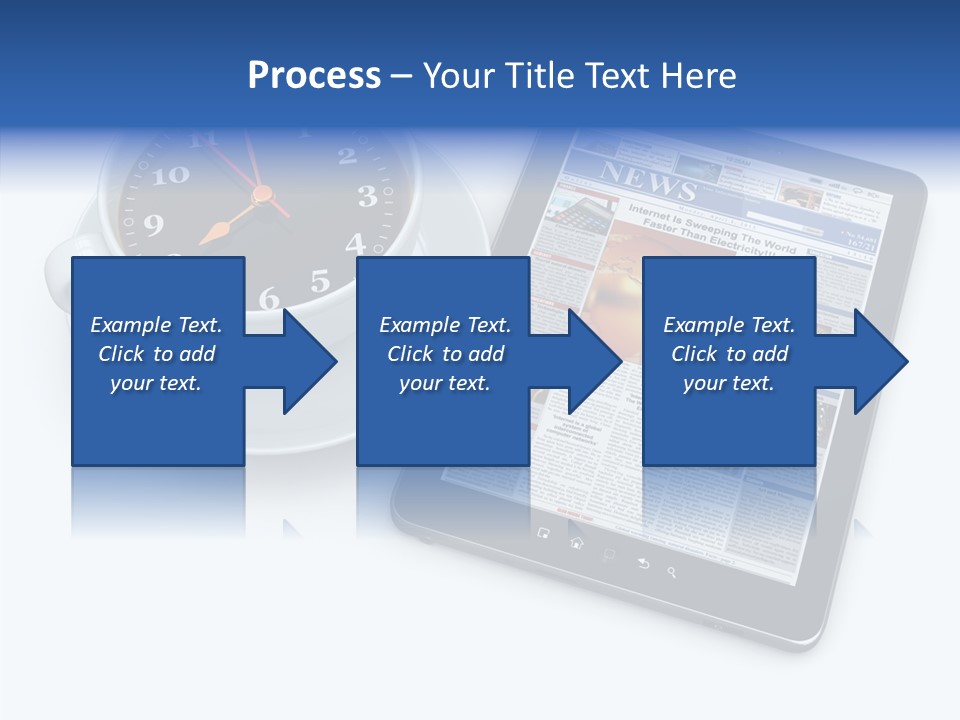 Visual Close Up Business PowerPoint Template