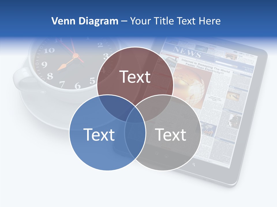 Visual Close Up Business PowerPoint Template