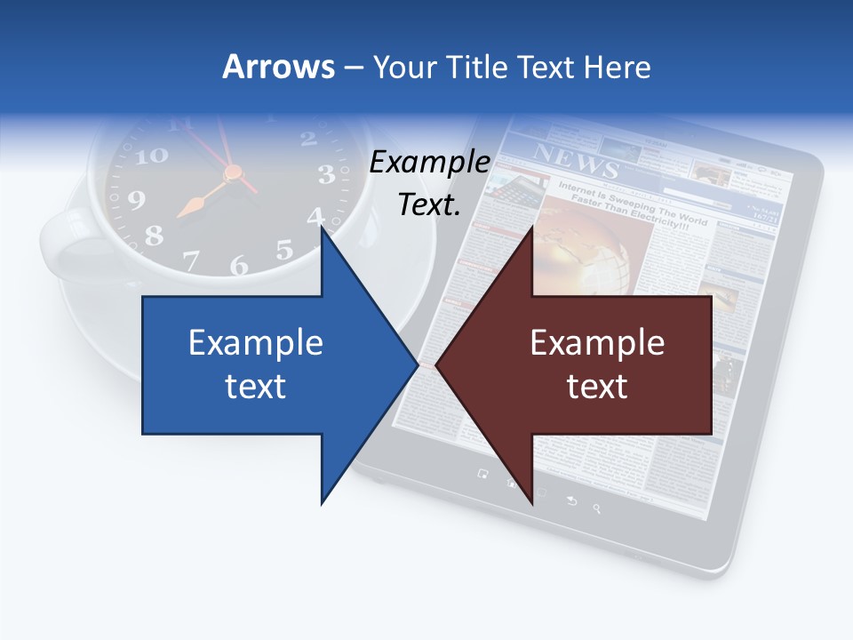 Visual Close Up Business PowerPoint Template