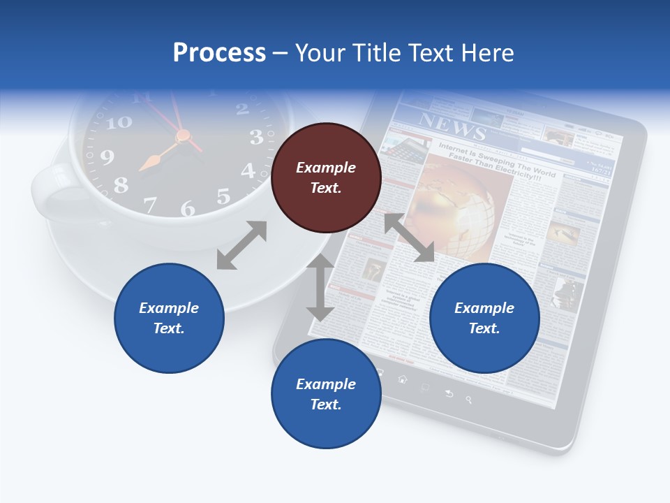 Visual Close Up Business PowerPoint Template