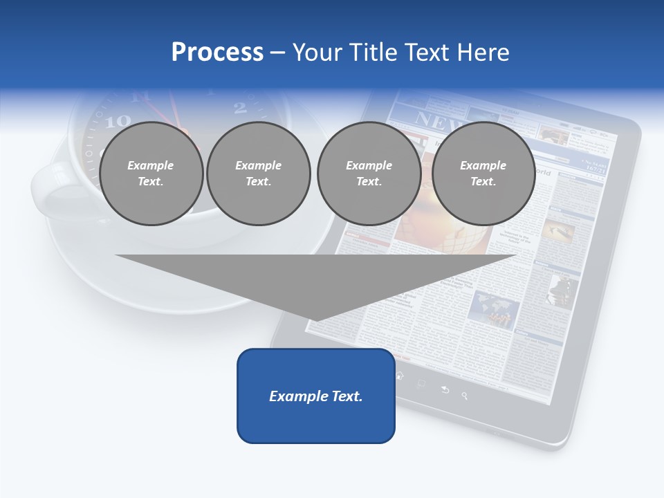 Visual Close Up Business PowerPoint Template