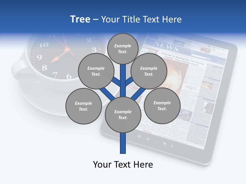 Visual Close Up Business PowerPoint Template