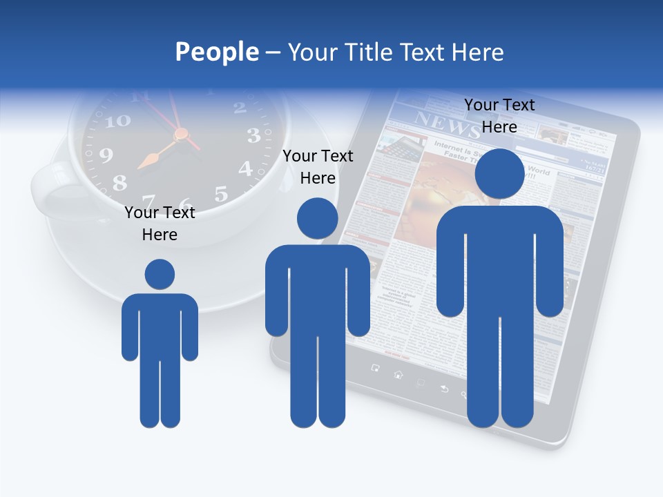 Visual Close Up Business PowerPoint Template