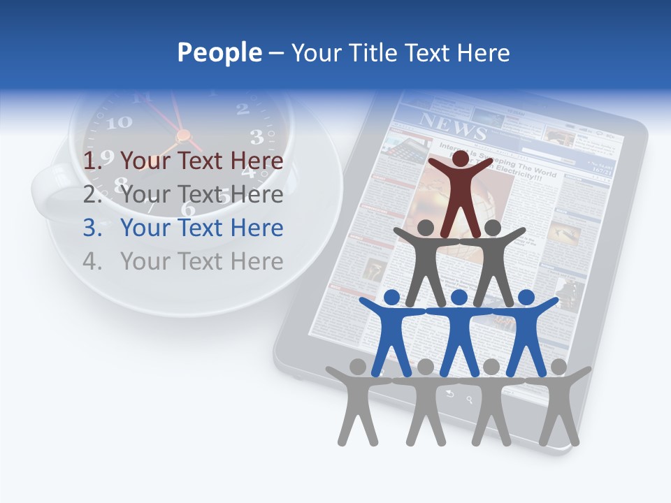 Visual Close Up Business PowerPoint Template