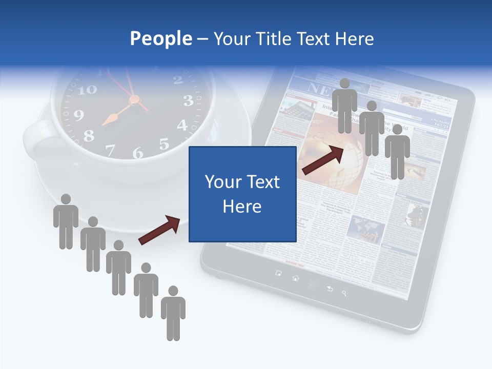 Visual Close Up Business PowerPoint Template