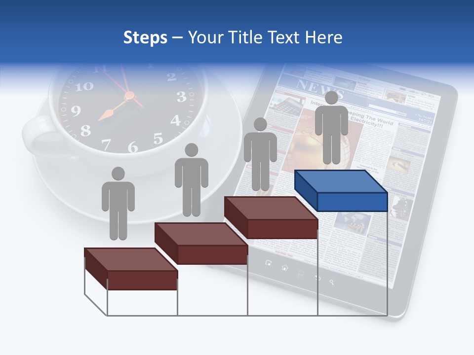 Visual Close Up Business PowerPoint Template