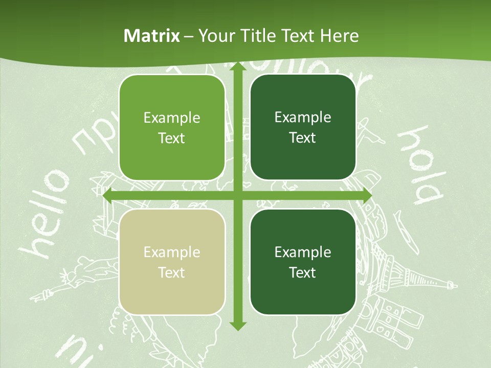 India Globe Drawing PowerPoint Template
