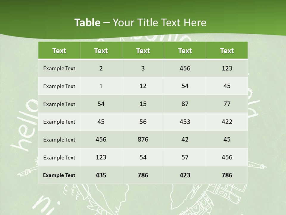 India Globe Drawing PowerPoint Template