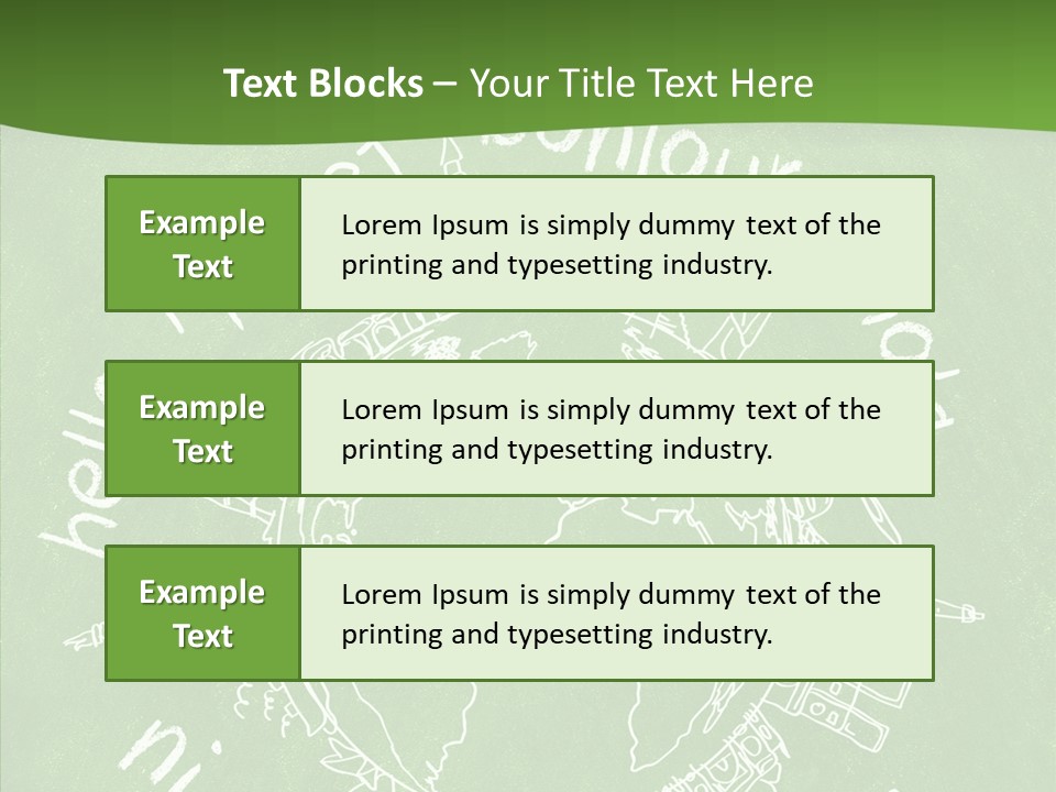 India Globe Drawing PowerPoint Template