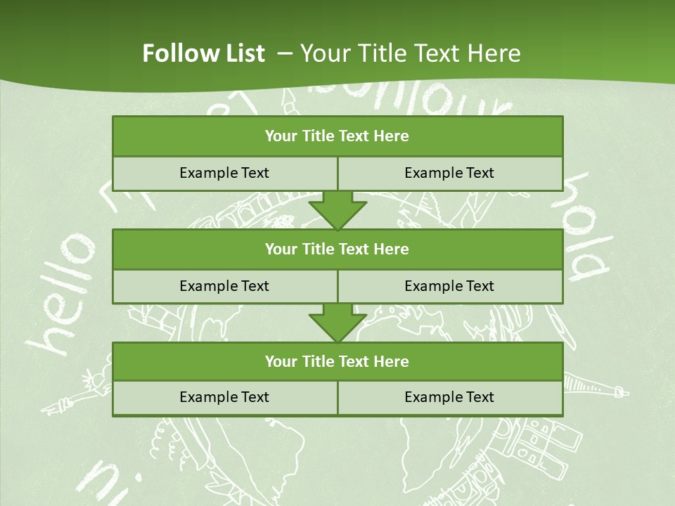 India Globe Drawing PowerPoint Template