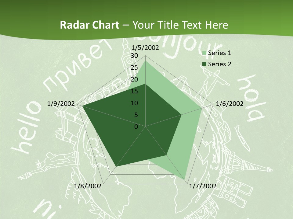 India Globe Drawing PowerPoint Template