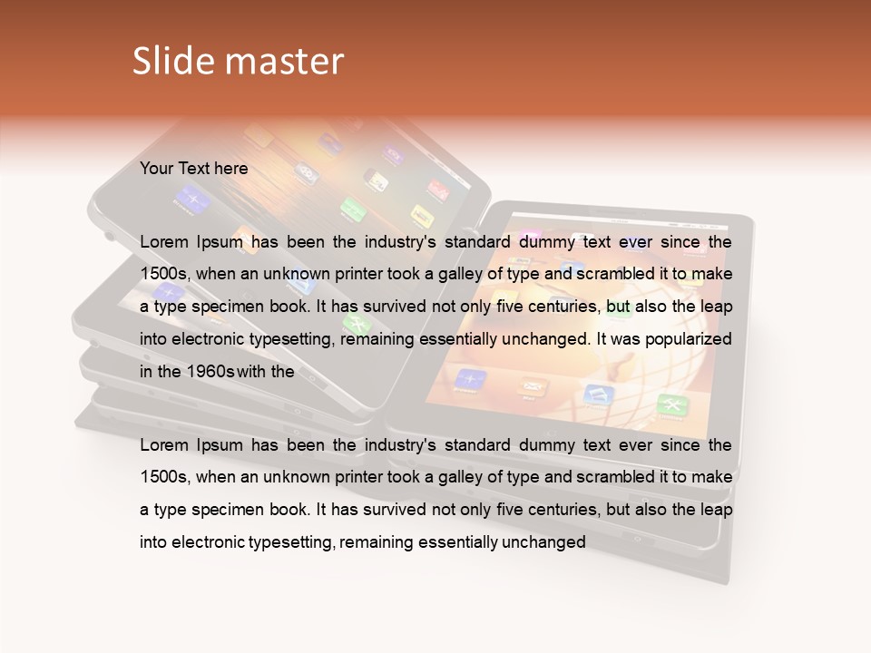 Organizer Digitally Digital PowerPoint Template