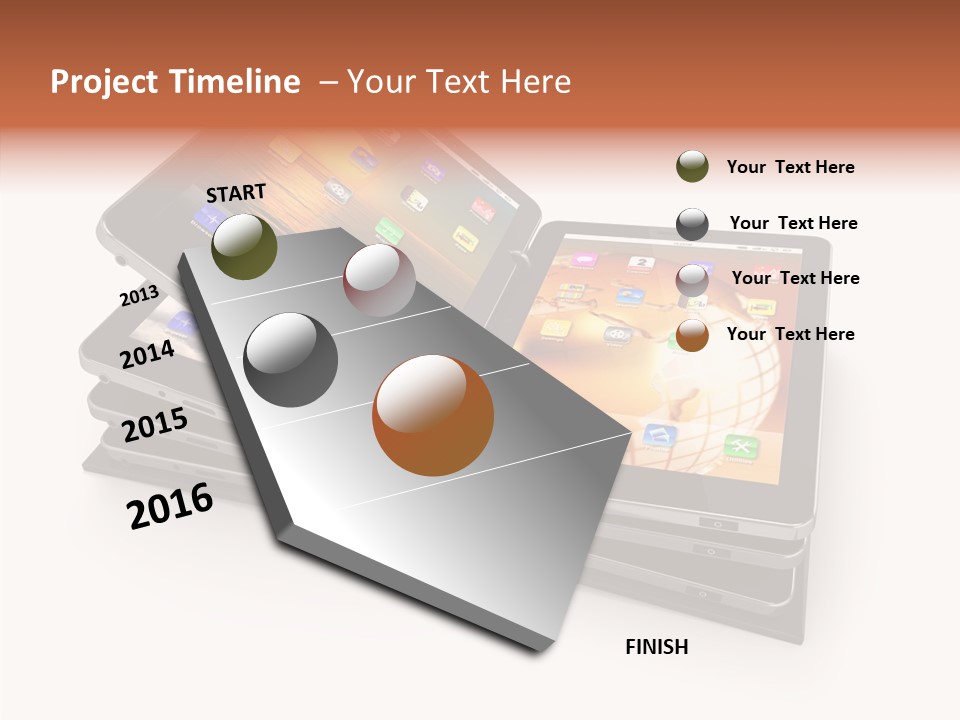 Organizer Digitally Digital PowerPoint Template